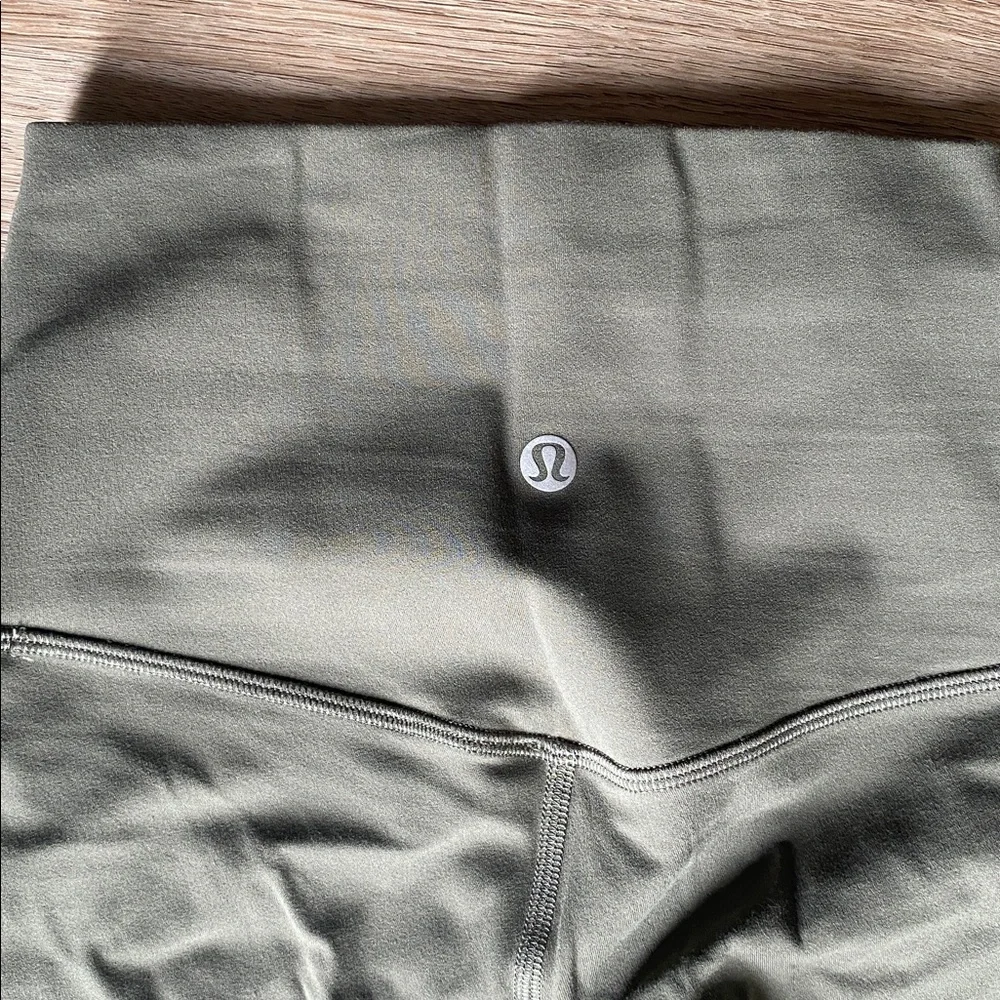 Lululemon Athletica Olive Green Leggings - Picture 3 of 3